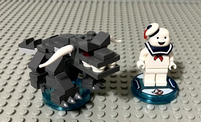 LEGO Dimensions Ghostbusters 71233 Fun Pack Stay Puft & Terror Dog - Image 1 of 4