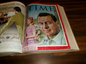 1956 WILLIAM HOLDEN ISRAEL DAVID BEN GURION, GM HARLOW CURTICE TIME BOUND VOLUME - Picture 1 of 17