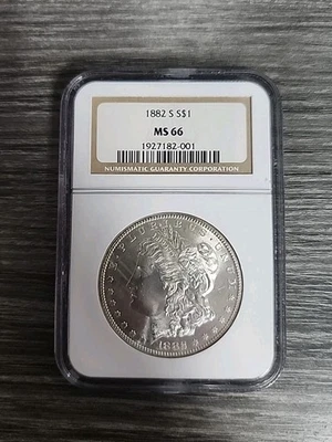 1882-S  $1 Morgan Dollar NGC MS-66 - Image 1 of 2