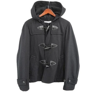 Comme des Garcons Wool Short Duffle Coat Black Size M Used - Picture 1 of 8