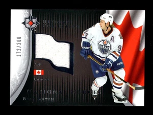 2005-06 ULTIMATE COLLECTION NATIONAL HEROES RYAN SMYTH JUEGO CAMISETA USADA 172/200 - Imagen 1 de 2