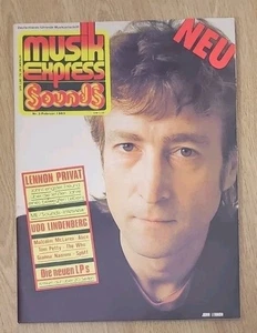 Musik Express 2/1983 John Lennon/Udo Lindenberg/Tom Petty/Malcolm McLaren/Spliff - Bild 1 von 12