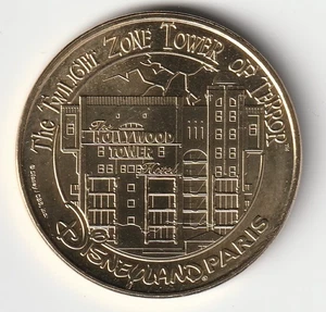 A- 2025 TOKEN MEDAILLE MONNAIE DE PARIS -- 77 N°59 TOWER OF TERROR - Imagen 1 de 2