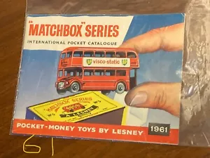 Lesney Matchbox booklet including annual catalogs, various editions and products - Picture 1 of 18