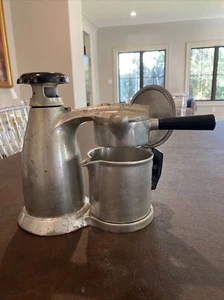 Vintage Vesuviana Stove Top Espresso Coffee Maker Very Old Can Use Cleaning - Picture 1 of 12