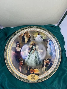 New Bradford Exchange Knowles Gone With The Wind Masterpiece Plate - Picture 1 of 18