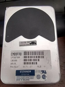Connor CFS270A 270MB 3400RPM 3.5 IDE Hard Drive - Picture 1 of 1