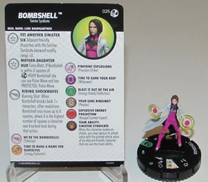 Bombshell 025 Spider-Man and Venom Absolute Carnage HeroClix - Imagen 1 de 1