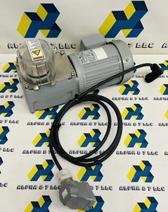 Brother F3S30S5-WF4AENX 3 Phase Induction Motor 1/2HP 4P RATIO 5:1 - Picture 1 of 9