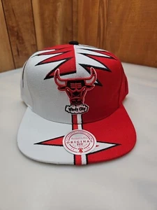 Mitchell & Ness Chicago Bulls Snapback Mütze Windy City Shockwave Hartholz NEU - Bild 1 von 7