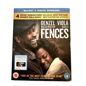 Fences + Special Features Blu Ray DVD Denzel Washington Viola Davis Free Oz Post - Picture 1 of 3