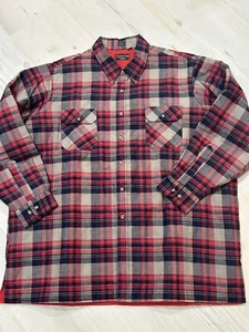 Vtg Christopher Hart Wool Flannel Button Up Shirt Shaket Jacket Mens LT Gorpcore - Picture 1 of 7