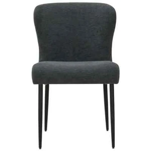 Katlynn Dark Gray/Black 18.7 in. Wood Dining Chair - Picture 1 of 5