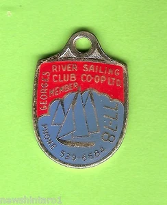 #D242.  1977-78  GEORGES  RIVER   SAILING   CLUB  MEMBER  BADGE  #1371 - Picture 1 of 1