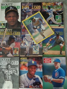 BASEBALL - 1989 BECKETT BACK ISSUES (10) DIFFERENT - ISSUES 57 - 66 ! LQQK ! - Picture 1 of 4