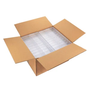 12x Sortimentskasten (L xBxH) 355 x 210 x 40 Kunststof transparent Sortierbox - Bild 1 von 3