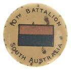 WWI Australian 10th Battalion South Australia Button