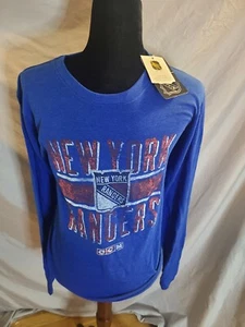 New York Rangers NHL CCM small Long Sleeve tee NWT - Picture 1 of 4