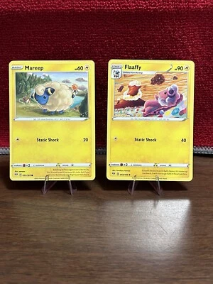Mareep 055/189 annd Flaaffy 056/189 Swsh03: Darkness Ablaze Regular - uncommon - Image 1 of 4