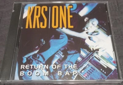 KRS-ONE - RETURN OF THE BOOM BAP (NEW, RARE, SEALED CD) - Image 1 of 3