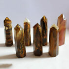 70-90Mm Natura Lemurian Citrine Quartz Crystal Point Wand Obelisk Mineral Rock