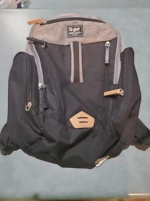 Mochila Baby Boom BB Gear Bolso de Pañales Correa para el Hombro 9 Bolsillos Gris Jaspeado Foto 1 de 4