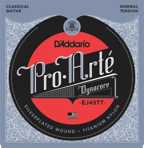 D'Addario EJ45TT ProArte Classical Guitar Strings Titanium Trebles Norm Tension - Picture 1 of 1