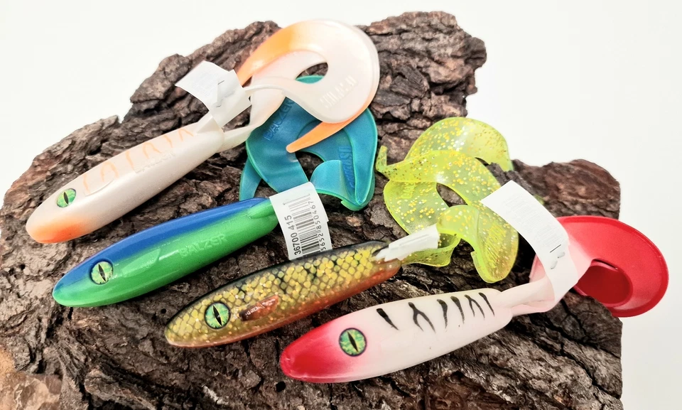 Balzer Shirasu Pike Collector 2.0 15cm 25g 8 Farben Albino Perch Lemon Toxic usw - Bild 1 von 1