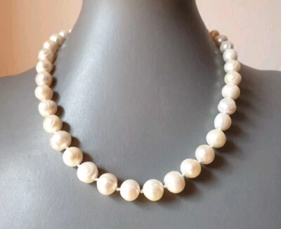 ❤️🧡COLLANA DI PERLE VERE.  -ANNODATA-  COLLIER N° 79 - Immagine 1 di 4