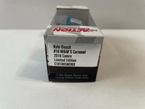 KYLE BUSCH 2018 M&M'S CARAMEL 1/64 HARD TOP CAMRY FREE SHIPPING - Picture 1 of 3