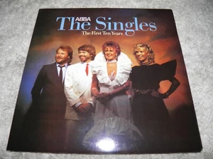 ABBA - The Singles: First Ten Years 2LP / Picture inners EXCELLENT A1/B1/C3/D5 - Picture 1 of 5