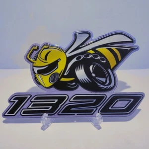Dodge Super Bee 1320 Metall Wanddeko - Bild 1 von 6