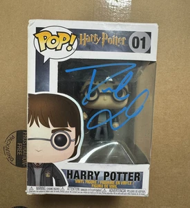 Funko Pop 01 firmado por Daniel Radcliffe de Harry Potter autografiado - Imagen 1 de 4