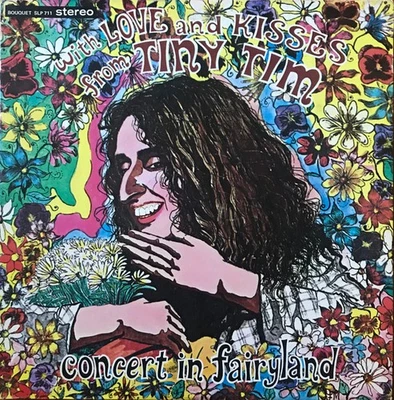 Tiny Tim - With Love And Kisses From Tiny Tim / Concert In Fairyland (LP) (Very  - Image 1 of 4