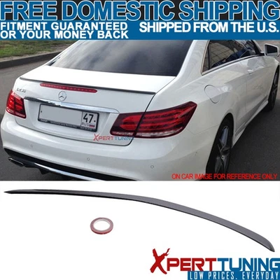 Fits 10-17 W207 C207 2Dr Coupe E-Class Painted Black #040 AMG Trunk Spoiler Foto 1 de 4