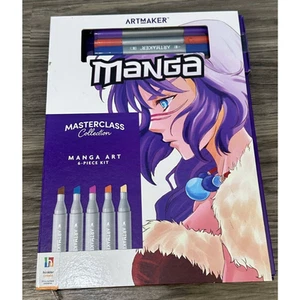Art Maker Masterclass Collection: How to Draw Manga Kit - Adults Drawing Kit NEW - Picture 1 of 7