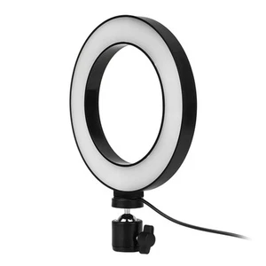 6in LED Ring Light Living Broadcast Selfie Fill Lamp Dimmable 3 Light Modes FY - Zdjęcie 1 z 9