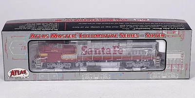 Atlas Master Silver #7239 HO Locomotive Dash 8-40BW Santa Fe #578 Warbonnet TSF - Image 1 of 4