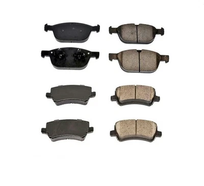 Fits For 2010-2015 Volvo XC60 Front & Rear Ceramic Disc Brake Pads - Image 1 of 4