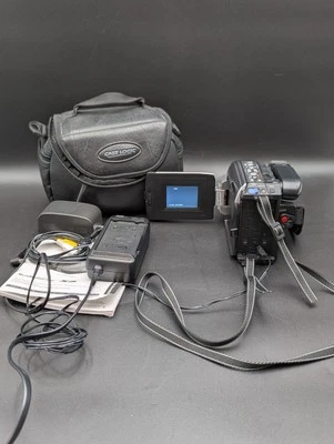Panasonic PV-L678D VHS-C Palmcorder Camcorder Charger Bag + More READ - Image 1 of 4