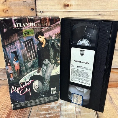 Alphabet City VHS Used 1984 Drama Action Crime Atlantic Video R Rated - Image 1 of 4