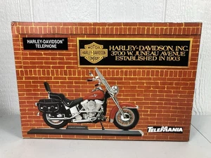 Harley Davidson Telefon Heritage Softail rot weiß Soundeffekte Telemania - Bild 1 von 13