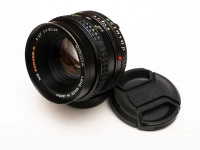 Minolta MD Rokkor-X 50mm f/1.7 Standard Prime lens Mirorless Adaptable - Image 1 of 4