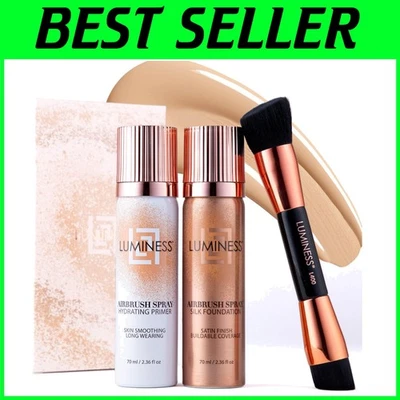 Hydrating Airbrush Makeup Set - Fair - Anti-Aging Formula - Image 1 of 4