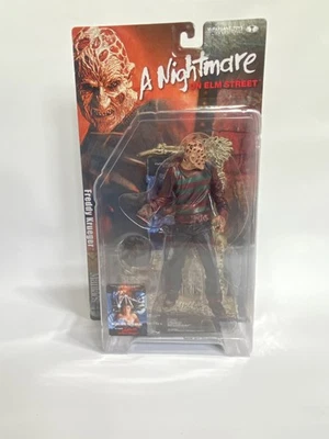 NOS 2001 Todd McFarlane Freddy Krueger Nightmare Action Figure Movie Maniacs 4 - Image 1 of 4
