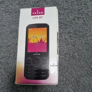 Kazam Life B7 Black EE Network 2.8" 5MP SMS Mobile Button Phone - Picture 1 of 6