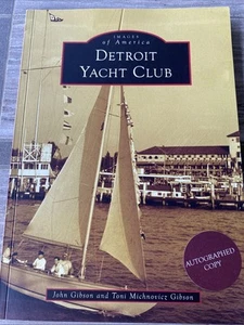 Detroit Yacht Club Signed by Both John Gibson and Toni Michnovicz Gibson B267 - Picture 1 of 4