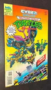 TEENAGE MUTANT NINJA TURTLES ADVENTURES #62 (Archie 1994) -- With Poster -- VF- - Picture 1 of 4
