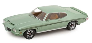 KK Scale 1:18 PONTIAC LEMANS GTO LIGHT GREEN METALLIC 1972 - KKDC181355 - Foto 1 di 6