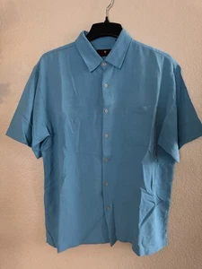 Camicia uomo TOSCANO taglia XL seta manica corta - Foto 1 di 3
